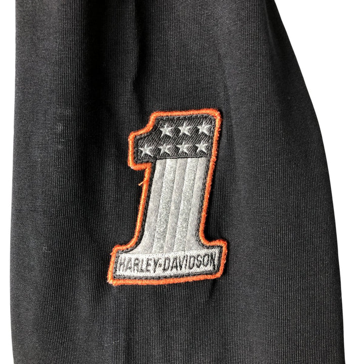 00'S Harley-Davidson Long Sleeve T-Shirt, Men's XXL cotton gray type Vintage Second Hand