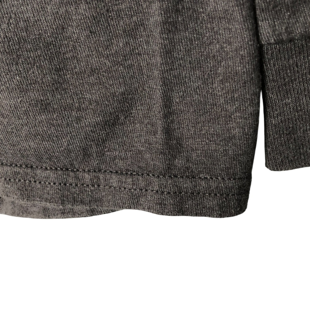 00'S Harley-Davidson Long Sleeve T-Shirt, Men's Medium cotton Charcoal Vintage Second Hand