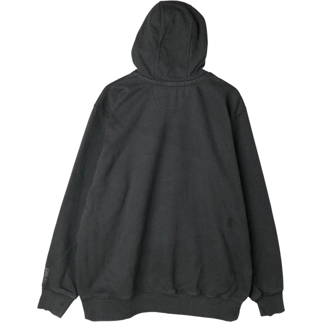 Carhartt ORIGINAL FIT sweatshirt pullover hoodie, men's XL size cotton black type Vintage Second Hand