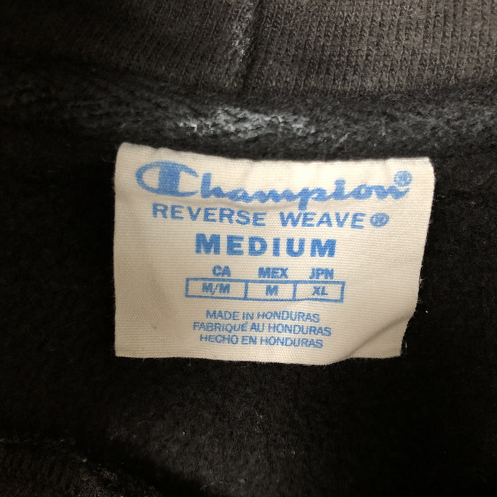 Champion REVERSE WEAVE Reverse Weave Sweat Pullover Hoodie Men's M cotton black type Vintage Second Hand