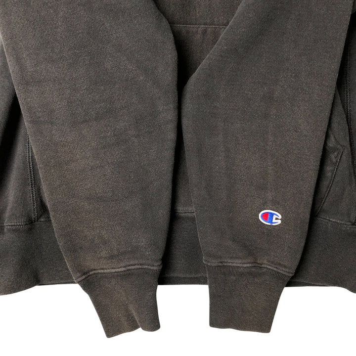Champion REVERSE WEAVE Reverse Weave Sweat Pullover Hoodie Men's M cotton black type Vintage Second Hand
