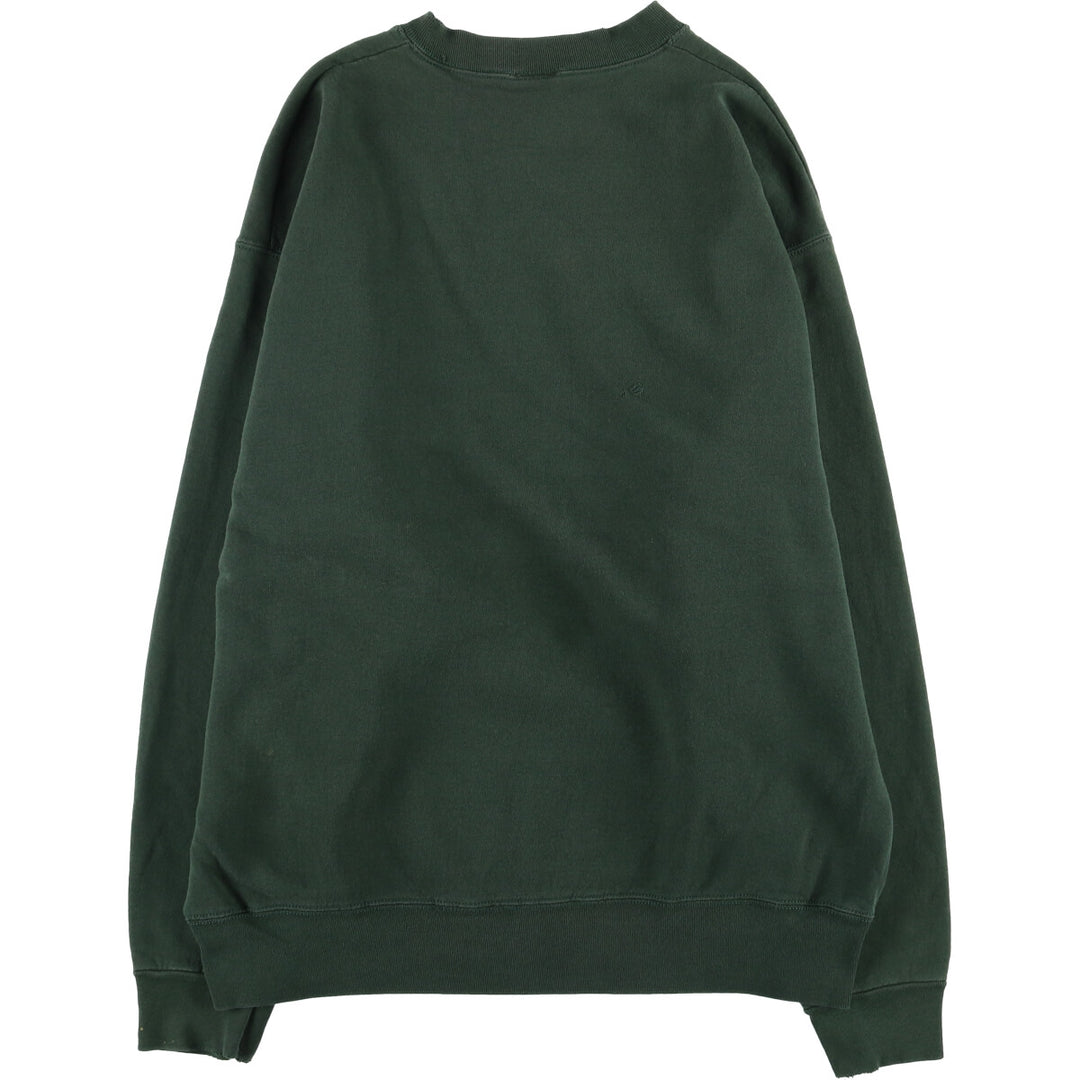Vintage 90'S Looney Tunes character sweatshirt, Made in USA, Men's XL cotton green type Vintage Second Hand