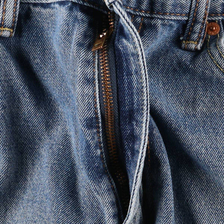 Levi's 505 tapered denim pants for men, size w37 unclear blue type Vintage Second Hand