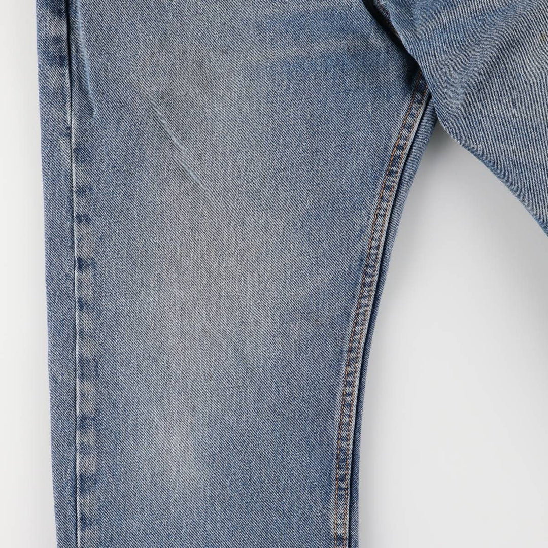 Levi's 505 tapered denim pants for men, size w37 unclear blue type Vintage Second Hand