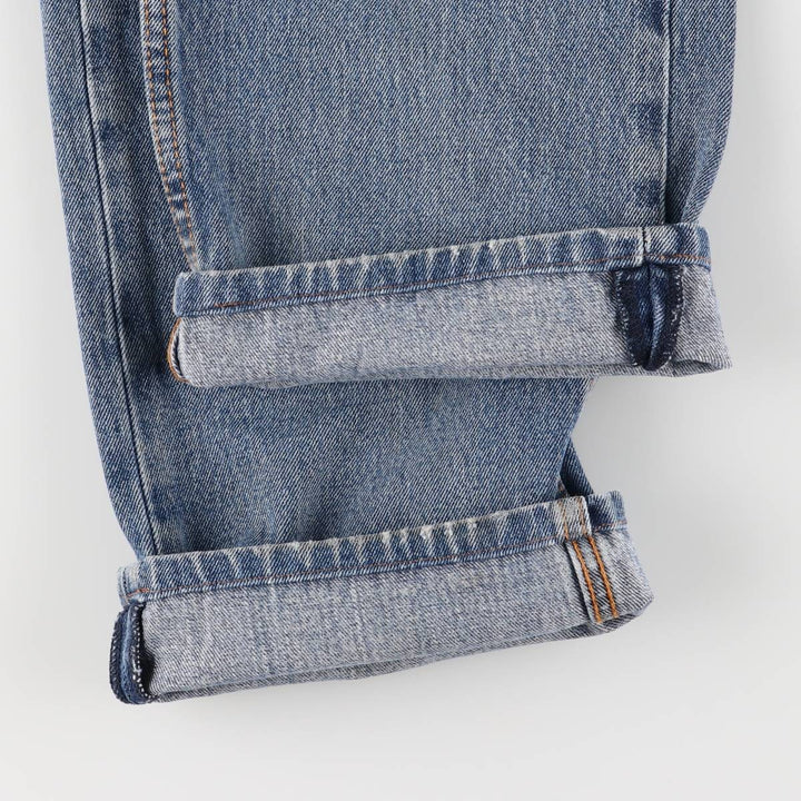Levi's 505 tapered denim pants for men, size w37 unclear blue type Vintage Second Hand