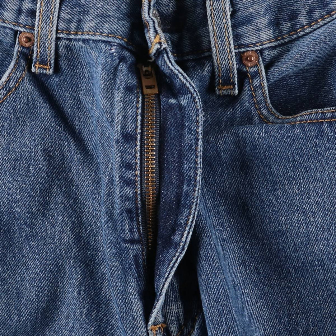 Levi's 505 tapered denim pants for men, size w36 cotton blue type Vintage Second Hand