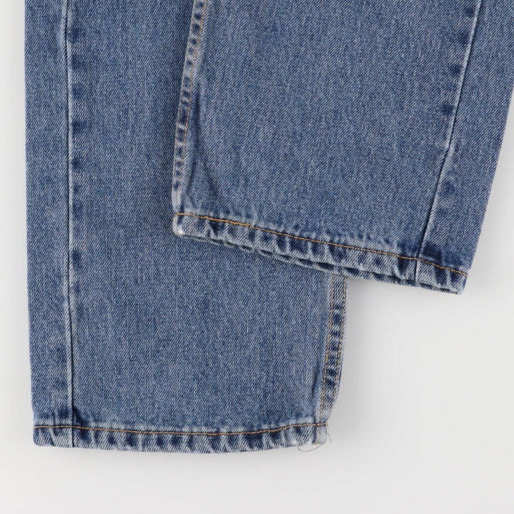 Levi's 505 tapered denim pants for men, size w36 cotton blue type Vintage Second Hand