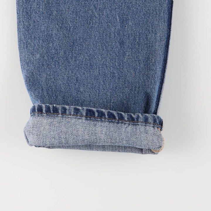 Levi's 505 tapered denim pants for men, size w36 cotton blue type Vintage Second Hand