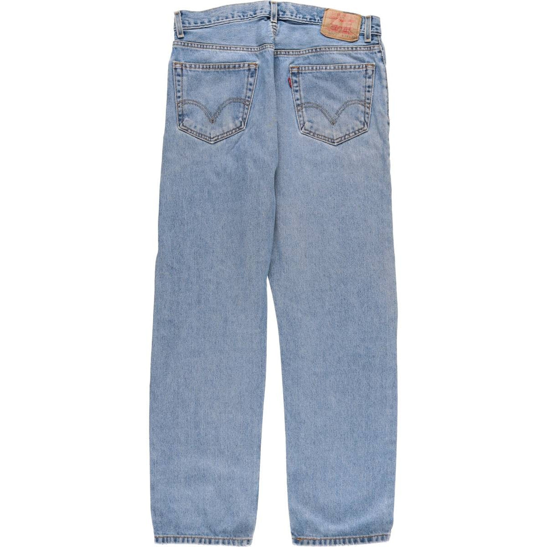 Levi's 505 REGULAR FIT tapered denim pants for men, size w34 cotton blue type Vintage Second Hand