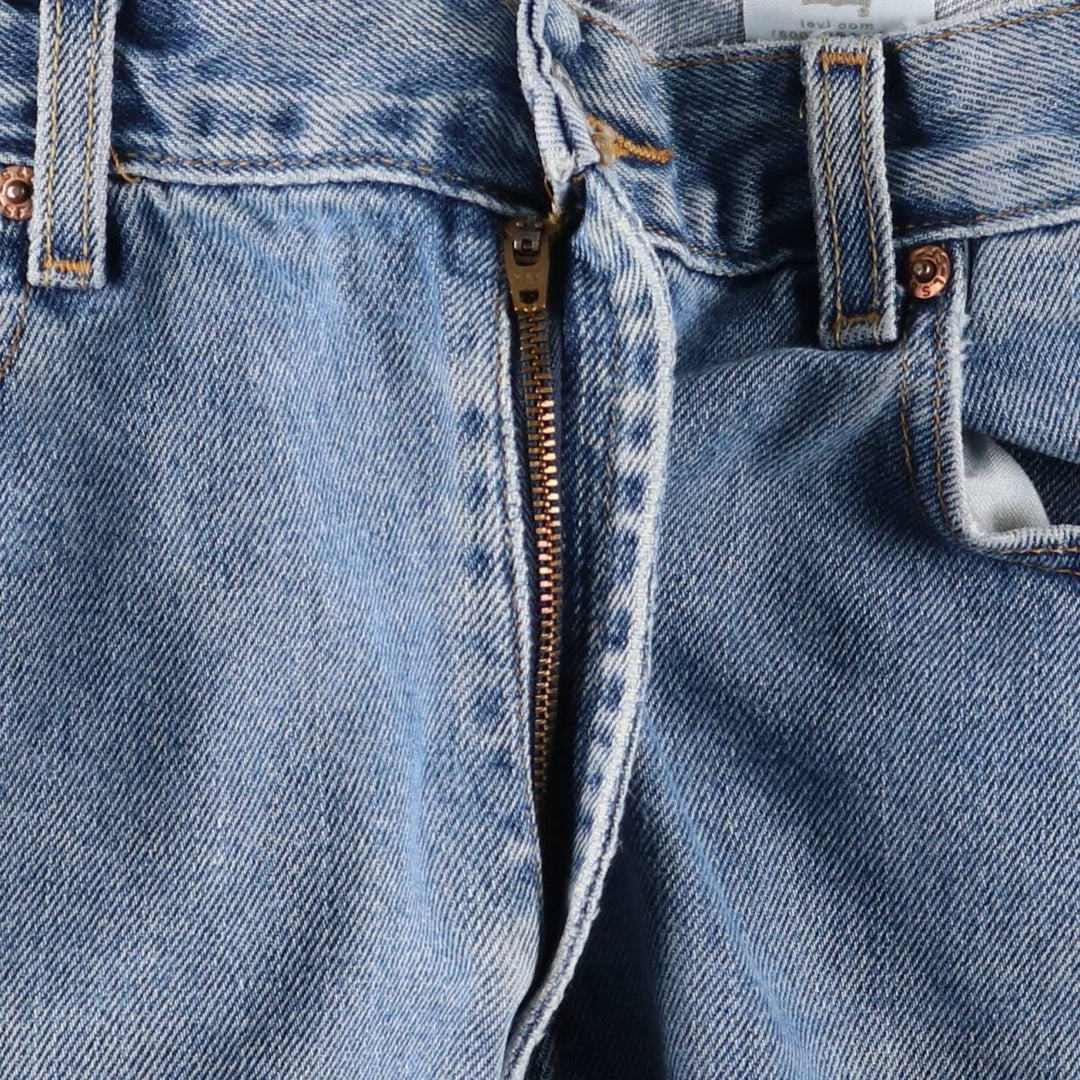Levi's 505 REGULAR FIT tapered denim pants for men, size w34 cotton blue type Vintage Second Hand