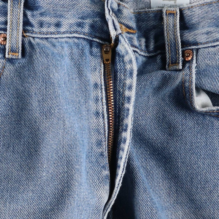 Levi's 505 REGULAR FIT tapered denim pants for men, size w34 cotton blue type Vintage Second Hand