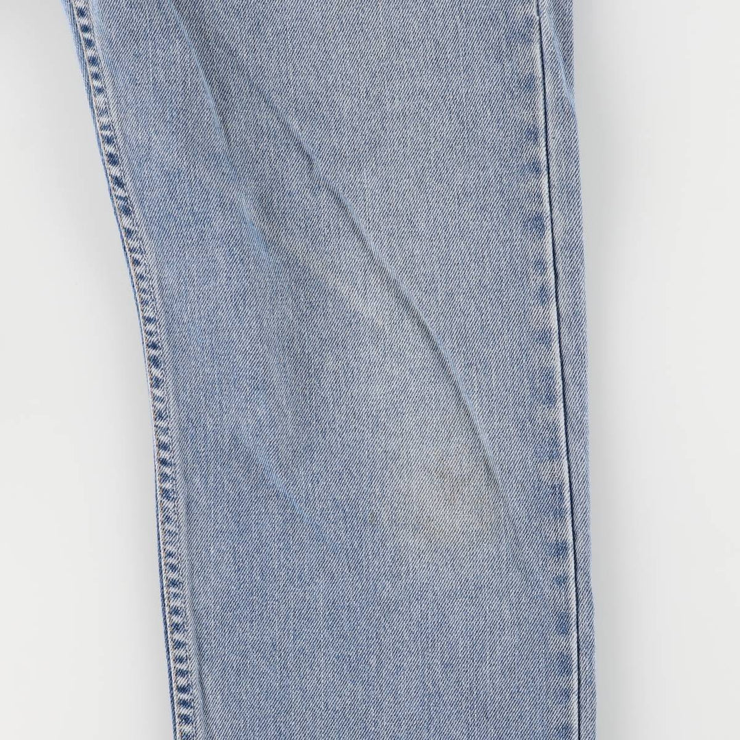 Levi's 505 REGULAR FIT tapered denim pants for men, size w34 cotton blue type Vintage Second Hand