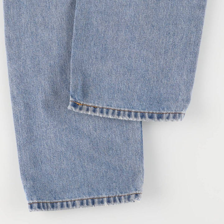 Levi's 505 REGULAR FIT tapered denim pants for men, size w34 cotton blue type Vintage Second Hand