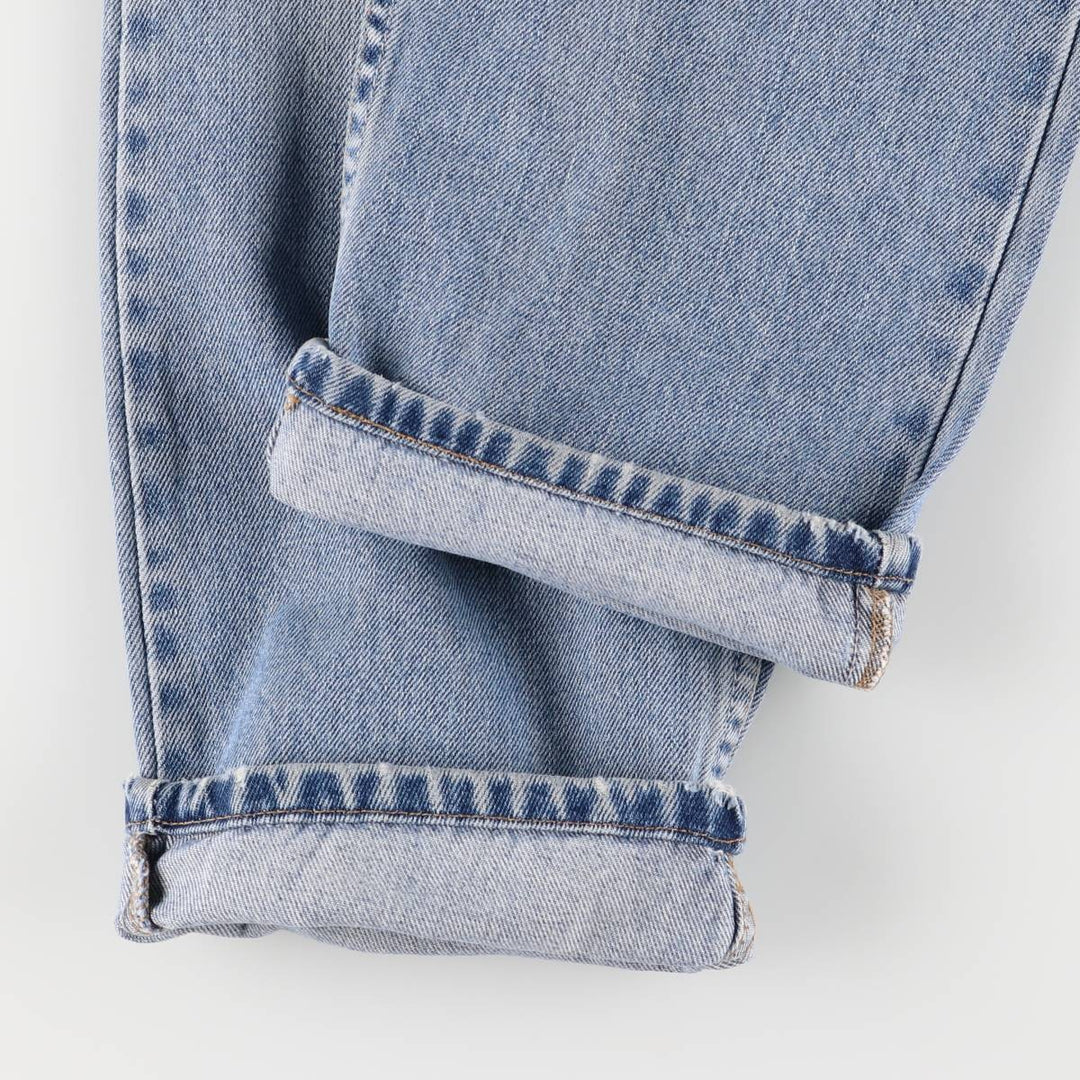 Levi's 505 REGULAR FIT tapered denim pants for men, size w34 cotton blue type Vintage Second Hand
