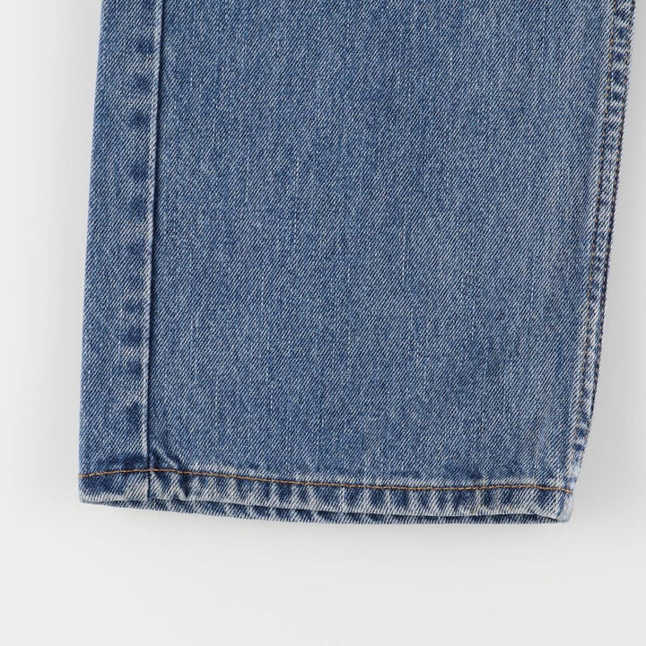 Levi's 505 STRAIGHT FIT tapered denim pants for men, size w37 cotton blue type Vintage Second Hand