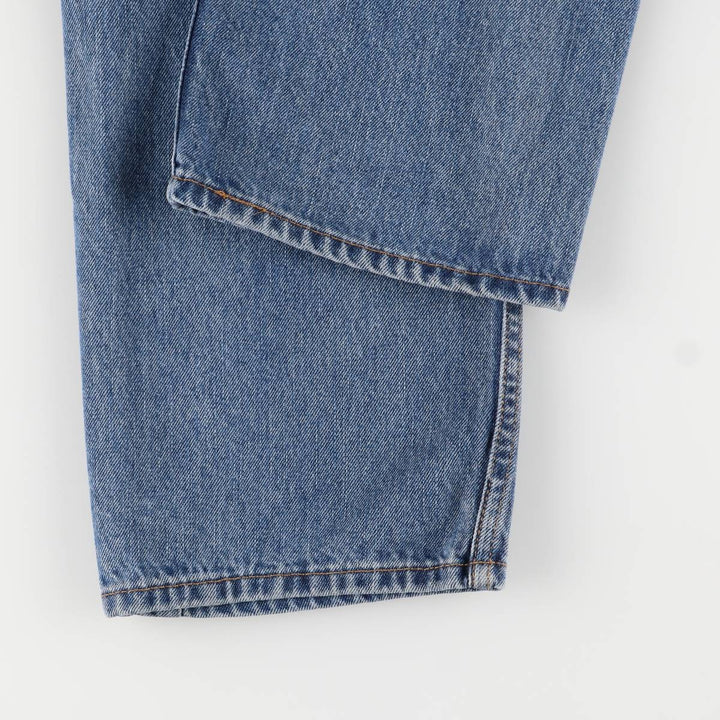 Levi's 505 STRAIGHT FIT tapered denim pants for men, size w37 cotton blue type Vintage Second Hand