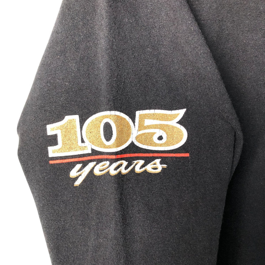 00'S Harley-Davidson Long Sleeve T-Shirt, Men's Size L cotton black type Vintage Second Hand