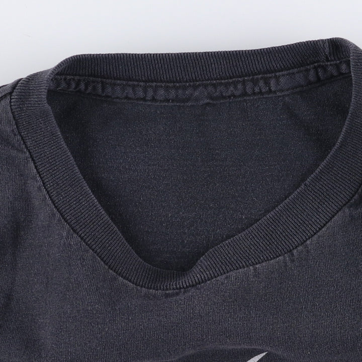 Hellboundsteel Motorcycles Long Sleeve T-Shirt, Men's Size Medium unclear black type Vintage Second Hand