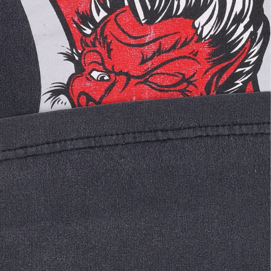 Hellboundsteel Motorcycles Long Sleeve T-Shirt, Men's Size Medium unclear black type Vintage Second Hand