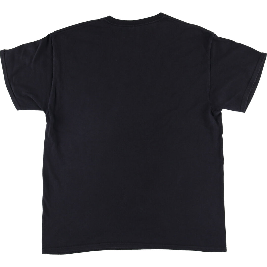 Gildan Metallica Band T-shirt, Men's Size L cotton black type Vintage Second Hand