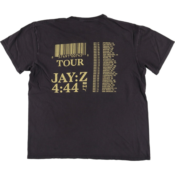 Delta Jay-Z Rap T-Shirt, Men's Size XL cotton black type Vintage Second Hand