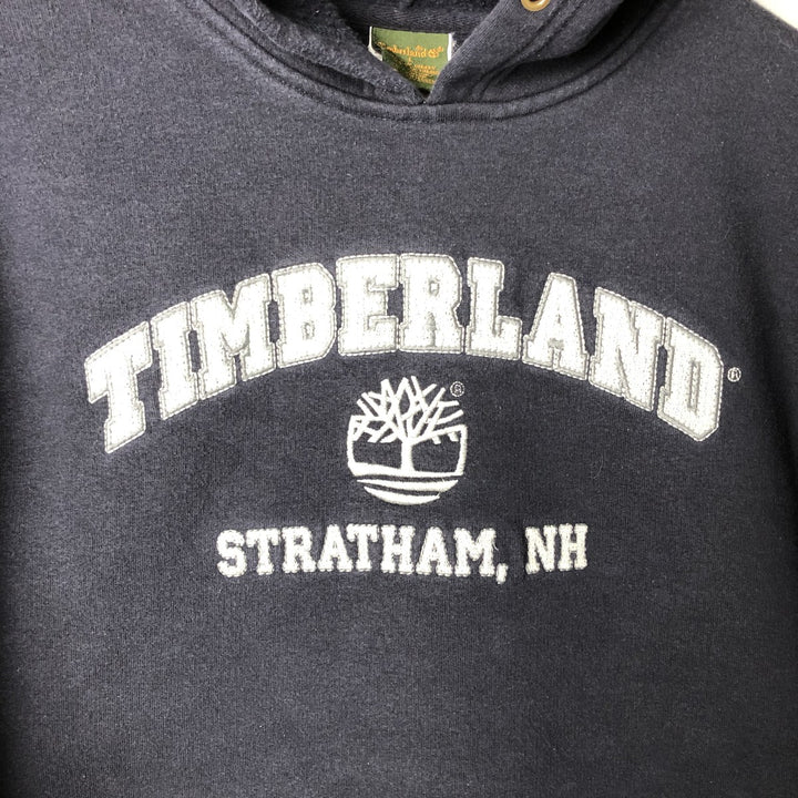 Vintage 90s-00'S Timberland pullover sweatshirt, men's size L cotton black type Vintage Second Hand