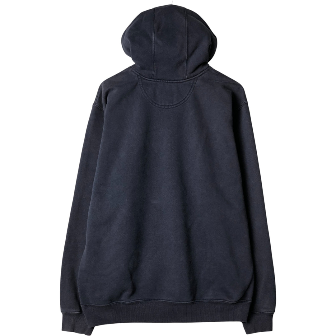 Carhartt Sweat Pullover Hoodie Men's Size L cotton navy blue type Vintage Second Hand