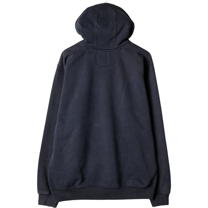 Carhartt Sweat Pullover Hoodie Men's Size L cotton navy blue type Vintage Second Hand