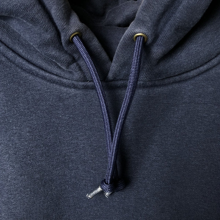 Carhartt Sweat Pullover Hoodie Men's Size L cotton navy blue type Vintage Second Hand