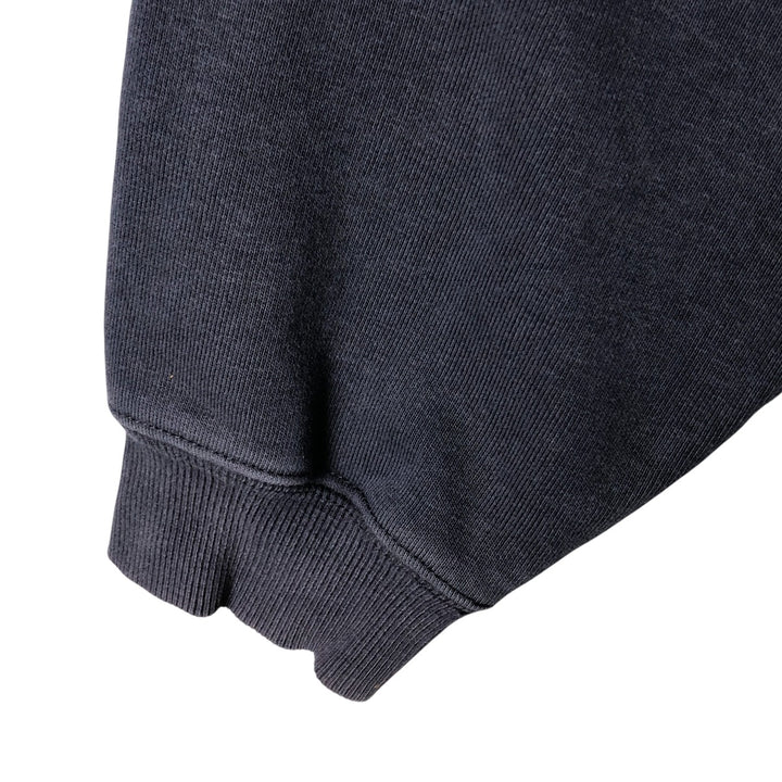 Carhartt Sweat Pullover Hoodie Men's Size L cotton navy blue type Vintage Second Hand