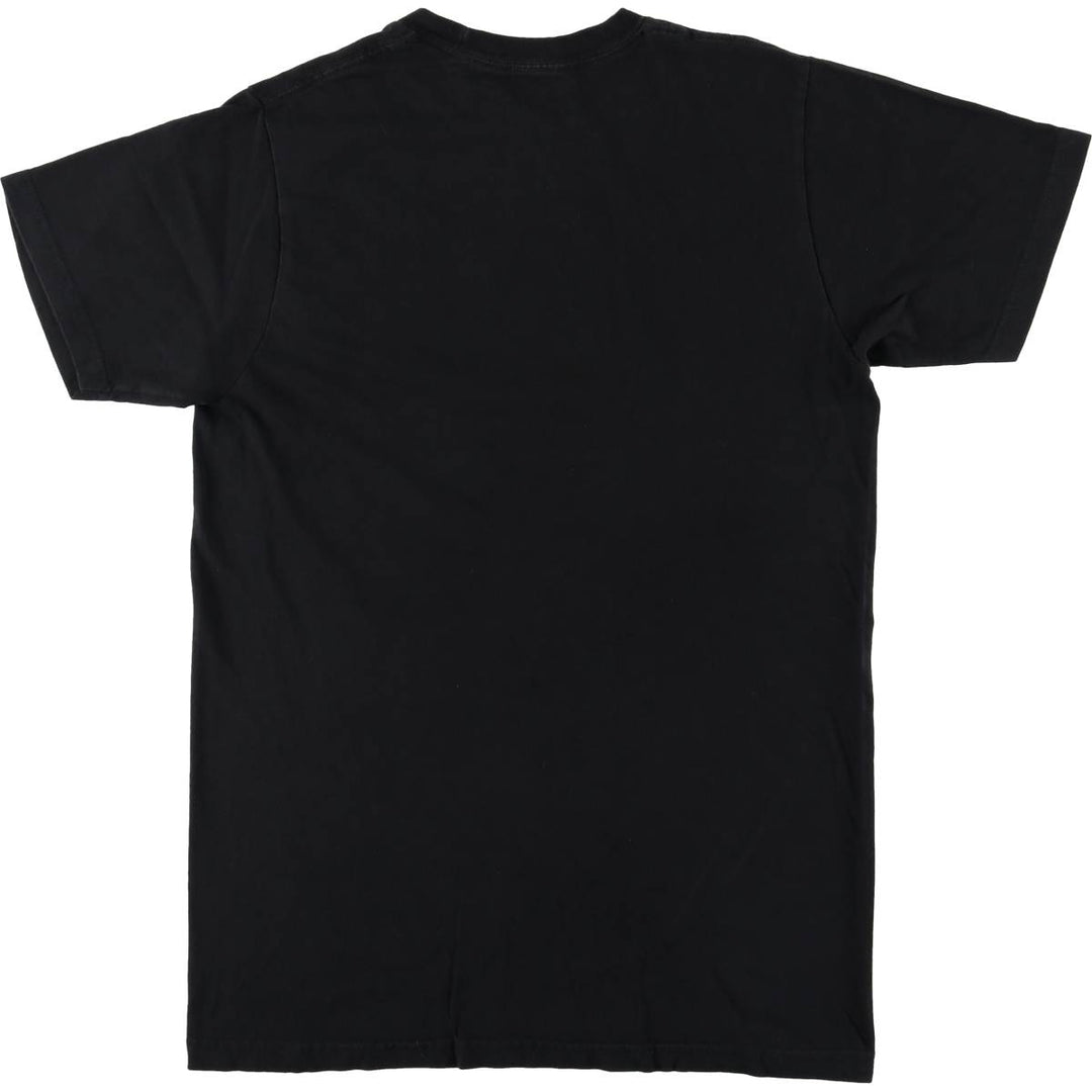MISFITS Skull Pattern Band T-shirt, Men's M size cotton black type Vintage Second Hand