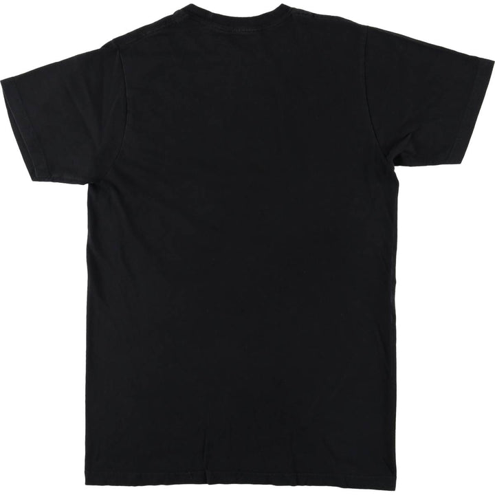 MISFITS Skull Pattern Band T-shirt, Men's M size cotton black type Vintage Second Hand