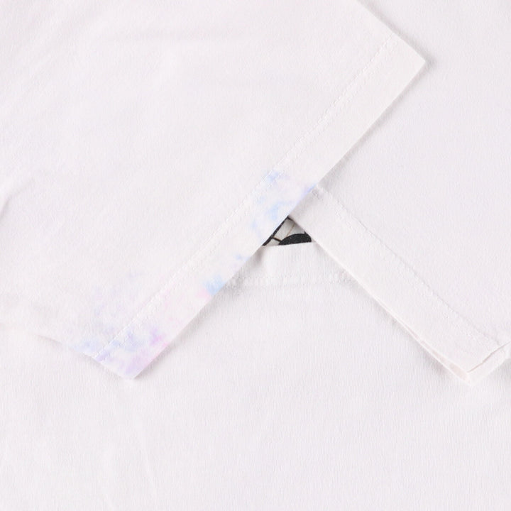 The Custom Company Printed T-Shirt, Made in USA, Men's Size L cotton white type Vintage Second Hand