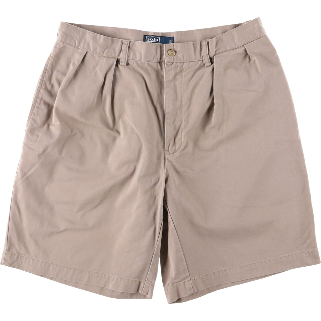Ralph Lauren POLO by Ralph Lauren TYLER SHORT Chino shorts Short pants Men's W32 equivalent cotton Beige type Vintage Second Hand
