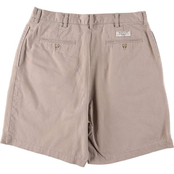 Ralph Lauren POLO by Ralph Lauren TYLER SHORT Chino shorts Short pants Men's W32 equivalent cotton Beige type Vintage Second Hand