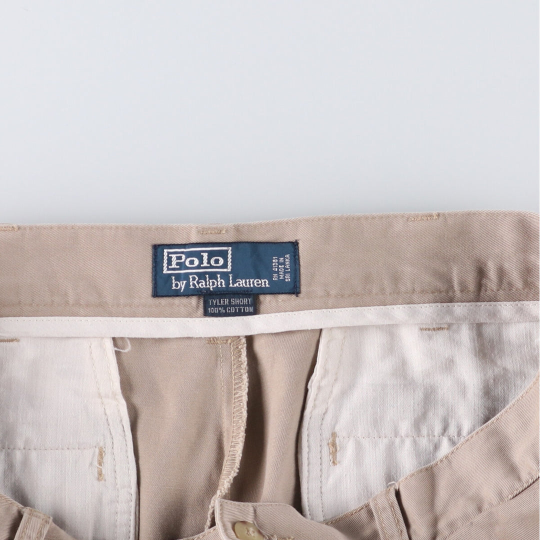 Ralph Lauren POLO by Ralph Lauren TYLER SHORT Chino shorts Short pants Men's W32 equivalent cotton Beige type Vintage Second Hand