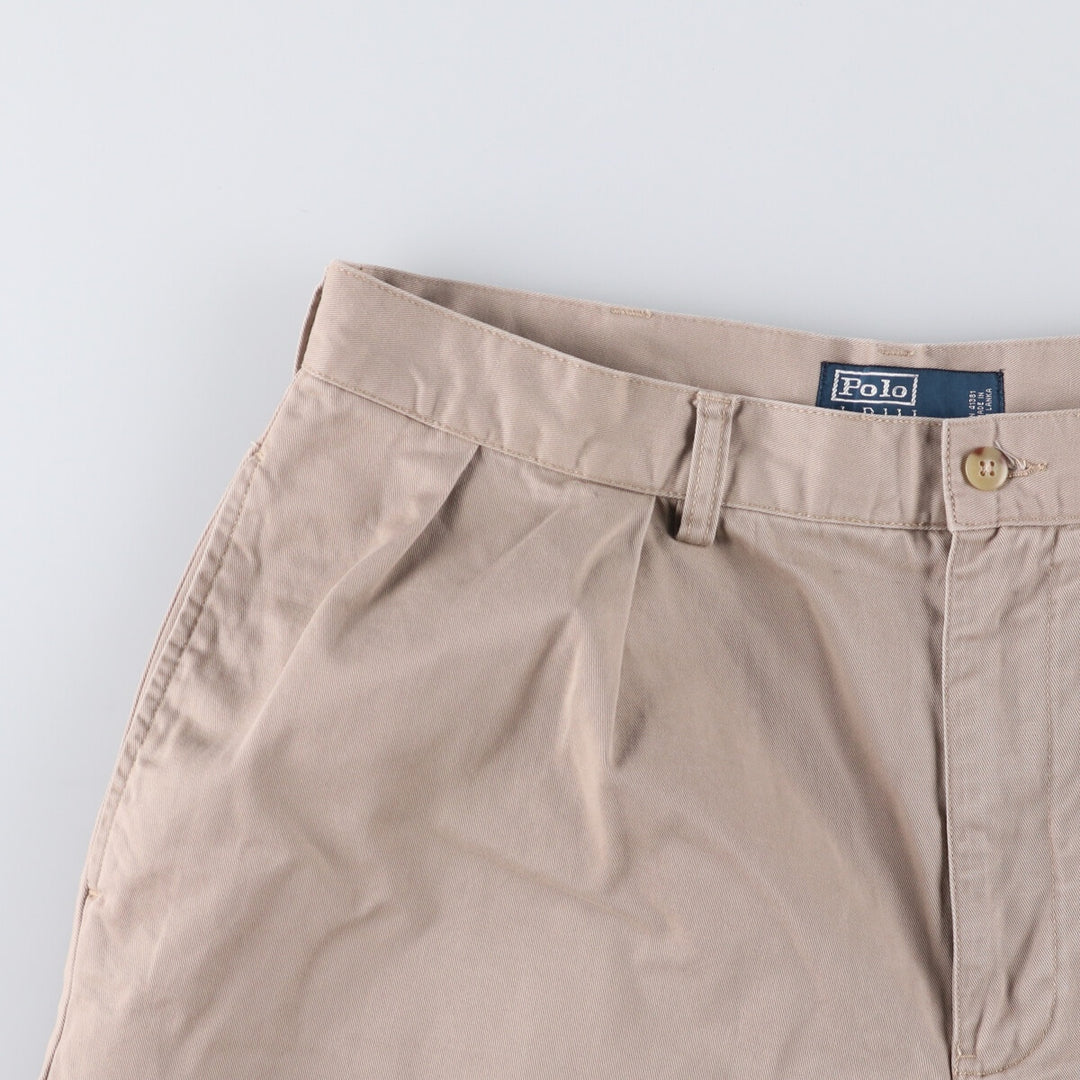 Ralph Lauren POLO by Ralph Lauren TYLER SHORT Chino shorts Short pants Men's W32 equivalent cotton Beige type Vintage Second Hand