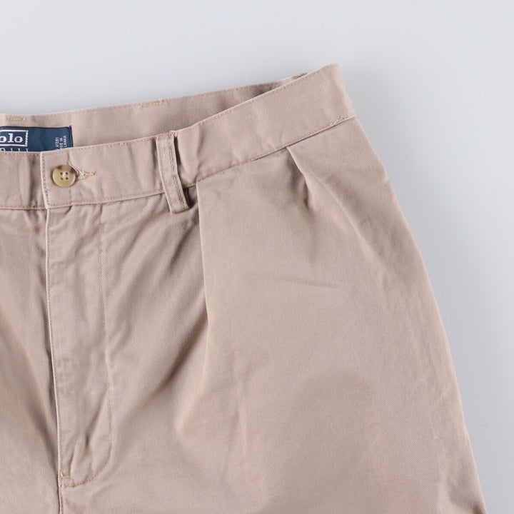 Ralph Lauren POLO by Ralph Lauren TYLER SHORT Chino shorts Short pants Men's W32 equivalent cotton Beige type Vintage Second Hand