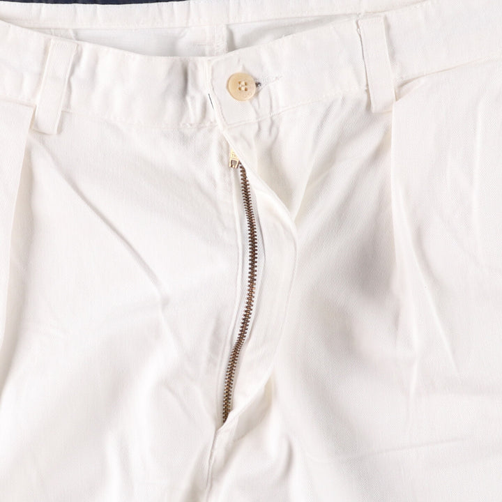 Ralph Lauren POLO GOLF chino shorts, men's size W35. cotton white type Vintage Second Hand