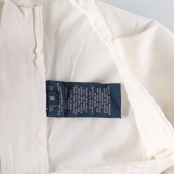 Ralph Lauren POLO by Ralph Lauren Two-pleat Chino Shorts, Men's Size W34 cotton white type Vintage Second Hand