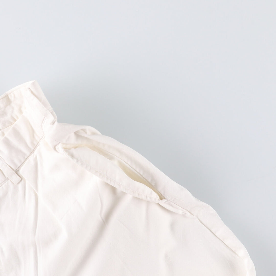 Ralph Lauren POLO by Ralph Lauren Two-pleat Chino Shorts, Men's Size W34 cotton white type Vintage Second Hand