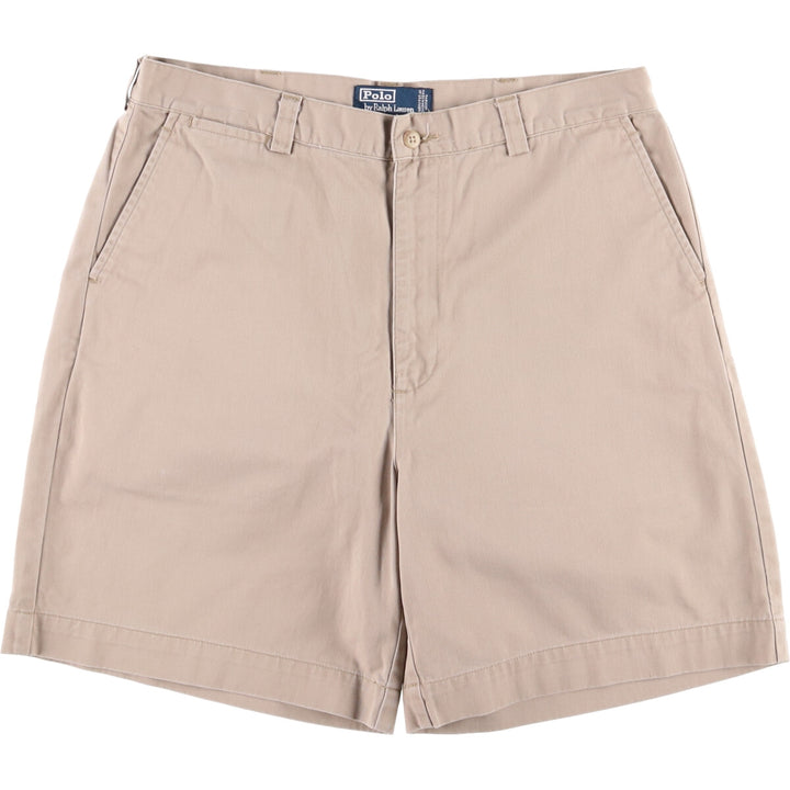 Ralph Lauren POLO by Ralph Lauren PHILIP SHORT Chino Shorts, Men's Size W35 cotton Beige type Vintage Second Hand
