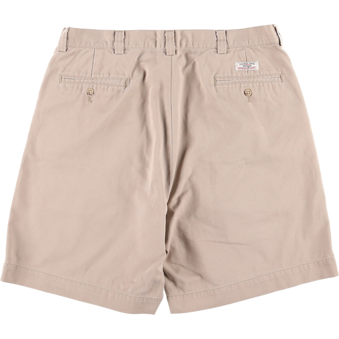 Ralph Lauren POLO by Ralph Lauren PHILIP SHORT Chino Shorts, Men's Size W35 cotton Beige type Vintage Second Hand