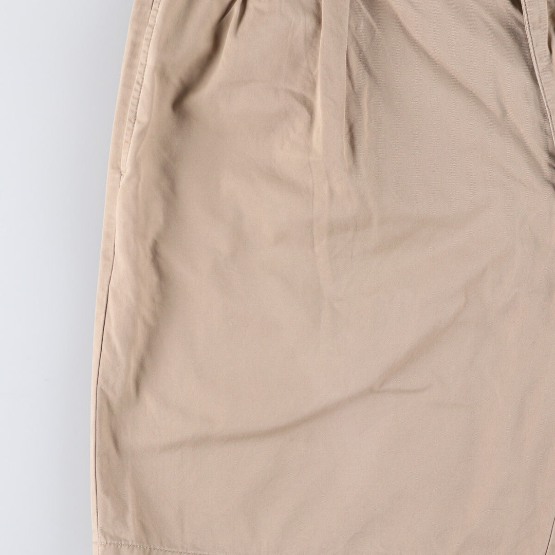 Ralph Lauren POLO by Ralph Lauren TYLER SHORT Two-pleat chino shorts, short pants, men's size W36 cotton Beige type Vintage Second Hand