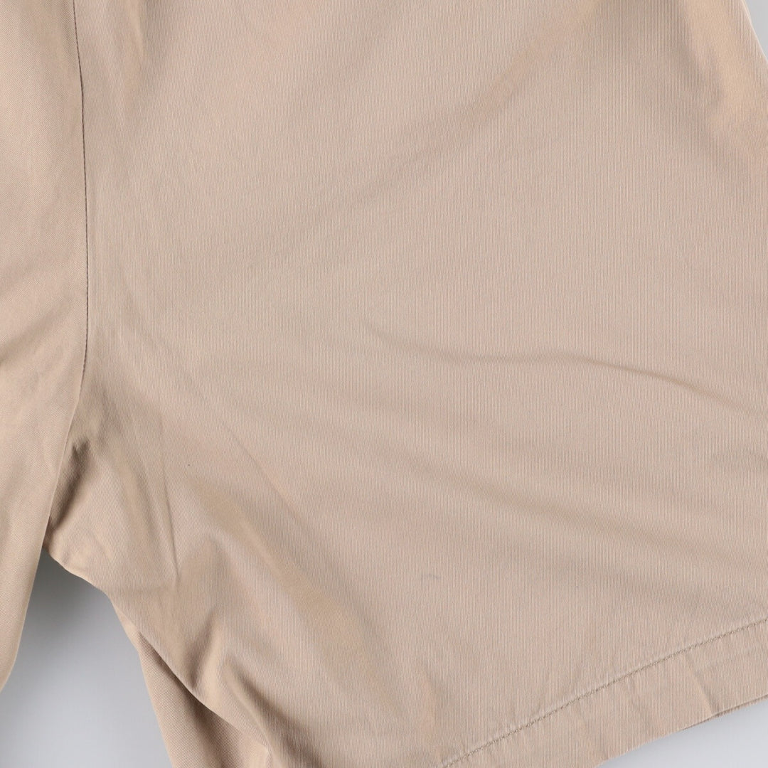 Ralph Lauren POLO by Ralph Lauren TYLER SHORT Two-pleat chino shorts, short pants, men's size W36 cotton Beige type Vintage Second Hand
