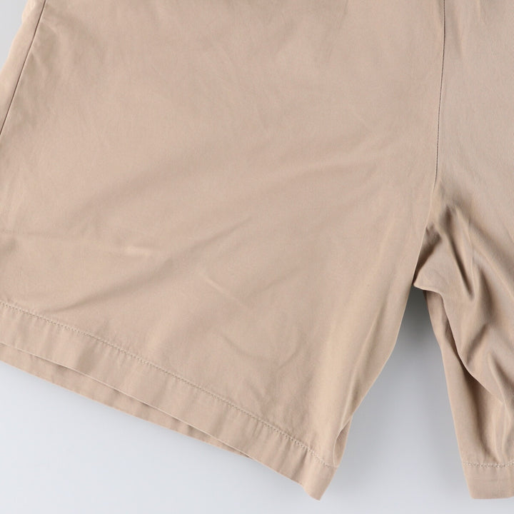 Ralph Lauren POLO by Ralph Lauren TYLER SHORT Two-pleat chino shorts, short pants, men's size W36 cotton Beige type Vintage Second Hand