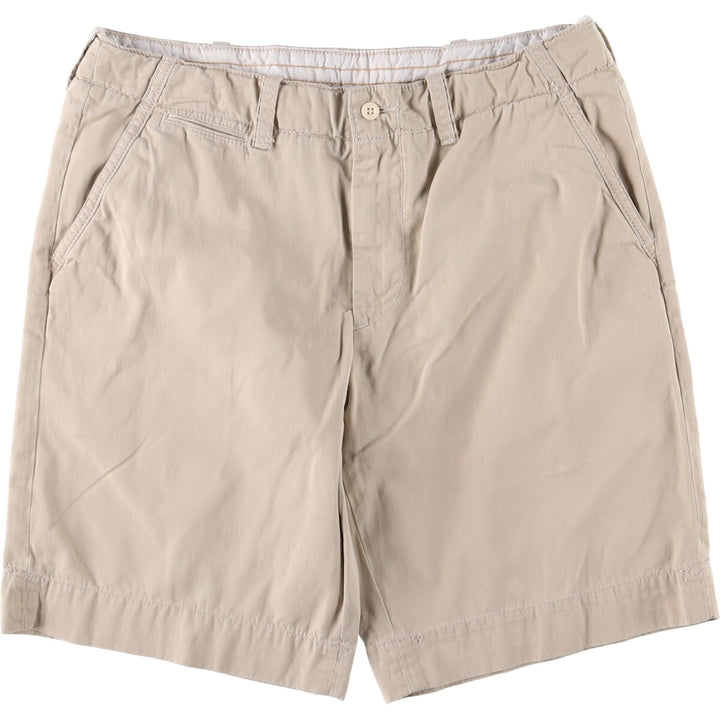 Ralph Lauren POLO by Ralph Lauren Two-pleat Chino Shorts, Men's, Size W37 cotton Beige type Vintage Second Hand