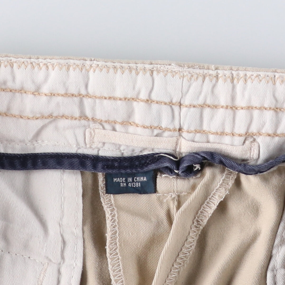Ralph Lauren POLO by Ralph Lauren Two-pleat Chino Shorts, Men's, Size W37 cotton Beige type Vintage Second Hand