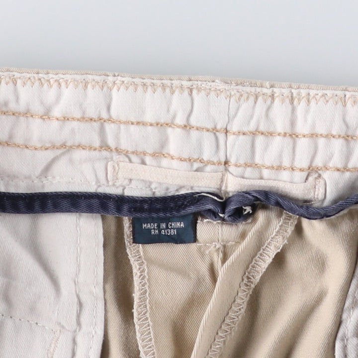 Ralph Lauren POLO by Ralph Lauren Two-pleat Chino Shorts, Men's, Size W37 cotton Beige type Vintage Second Hand