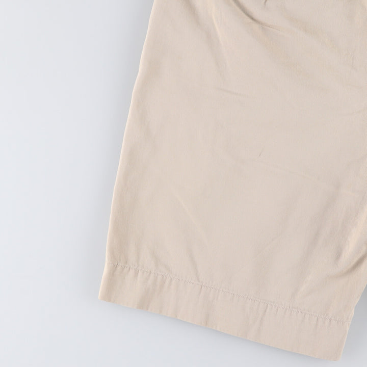 Ralph Lauren POLO by Ralph Lauren Two-pleat Chino Shorts, Men's, Size W37 cotton Beige type Vintage Second Hand